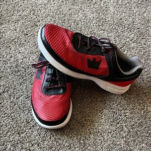 Red and Black Bowling Shoes